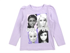 Name It orchid petal t-shirt Barbie